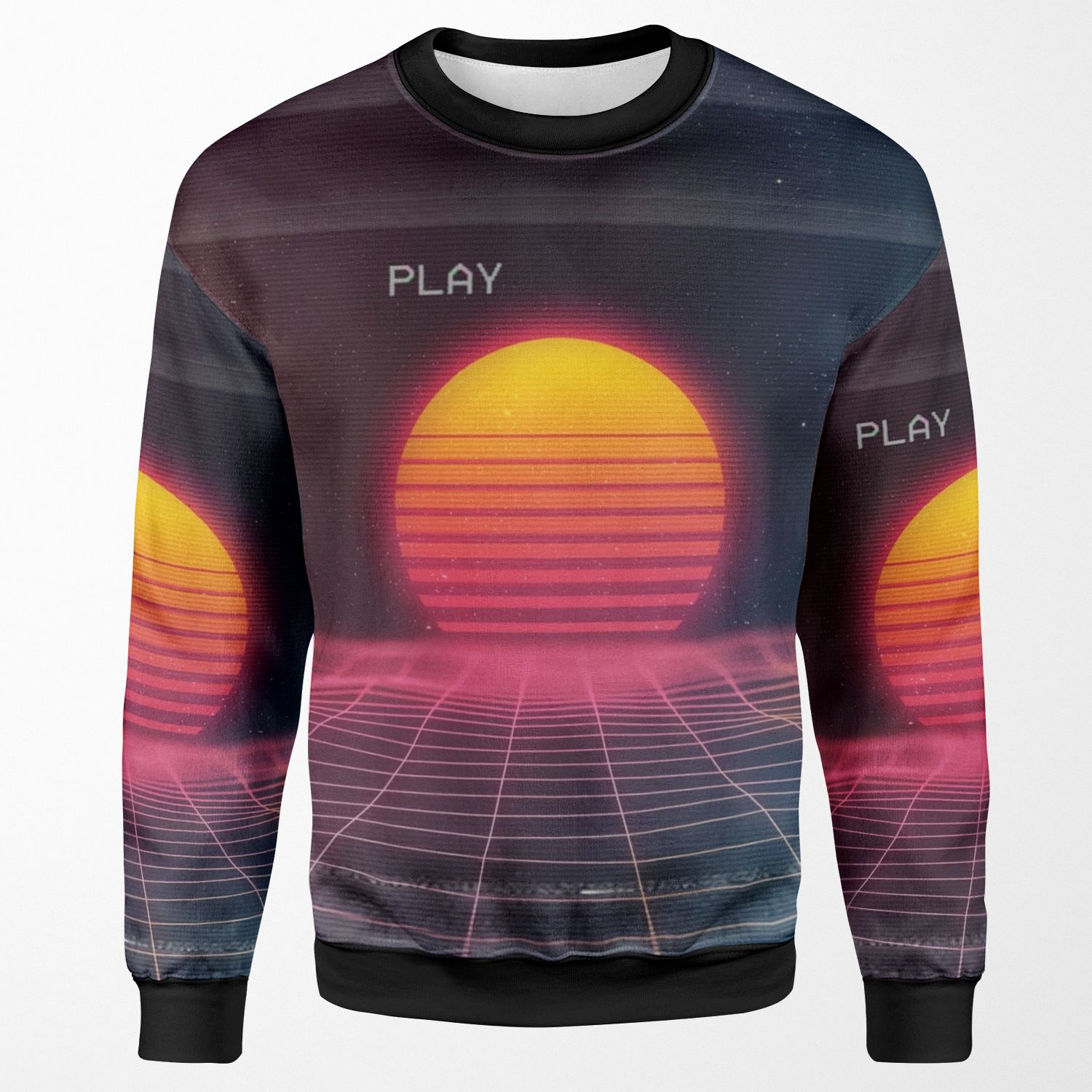 Digital Sunset All-over-print Unisex Sweatshirt