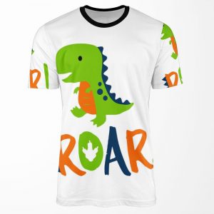 Dino Dinosaur Rawr Roar All-over-print T-shirt