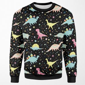 Dinosaur Pattern All-over-print Unisex Sweatshirt
