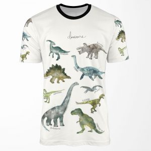Dinosaurs All-over-print T-shirt