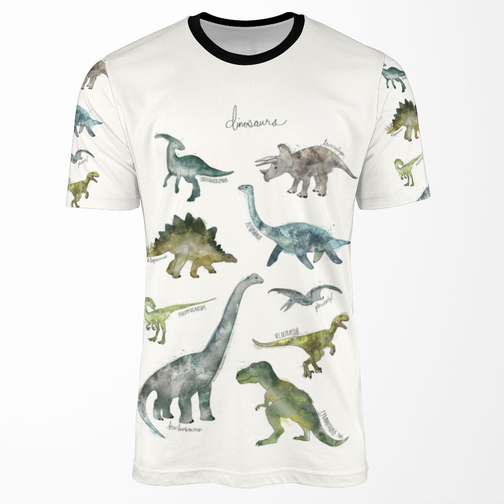 Dinosaurs All-over-print T-shirt