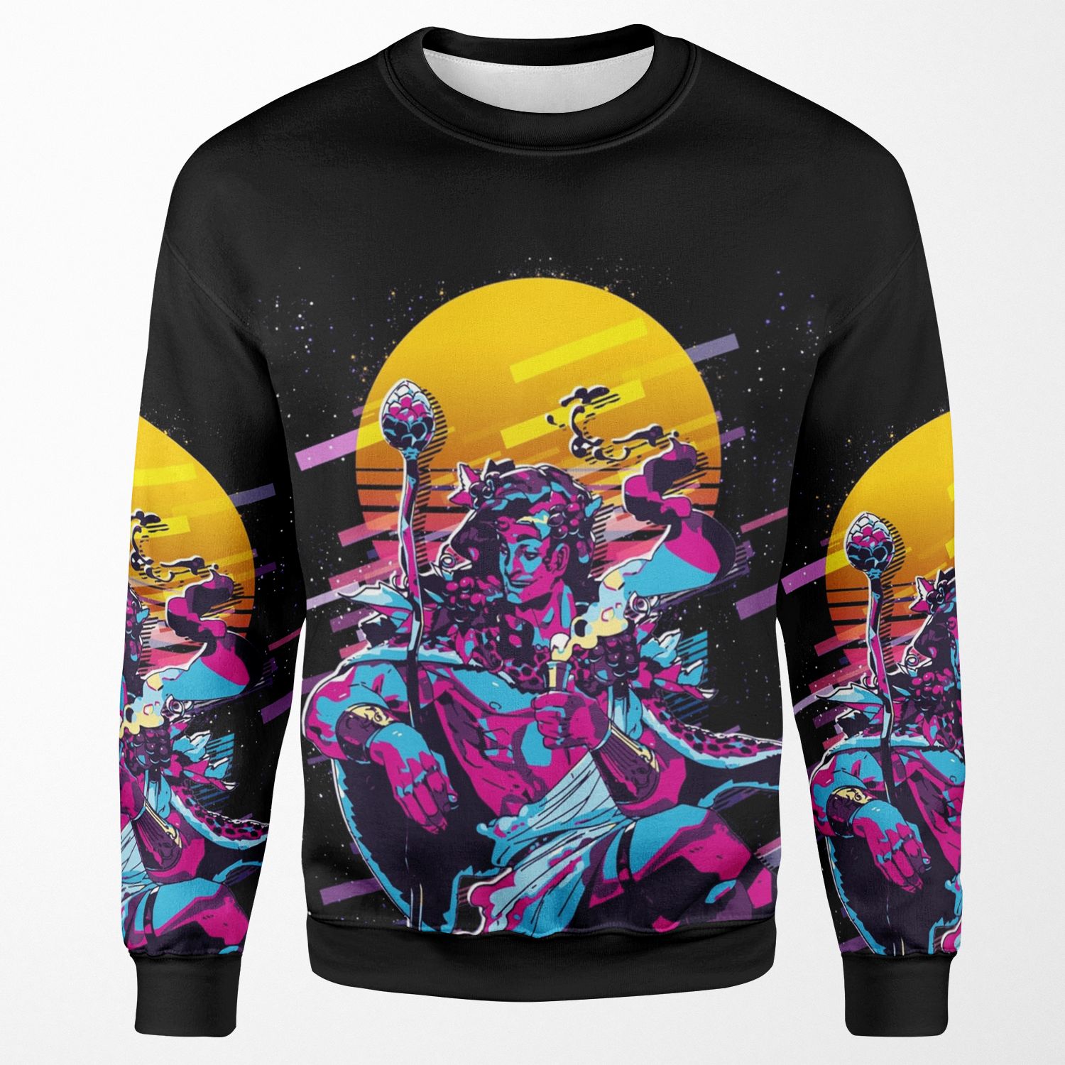 Dionysus Hades 80S Retro All-over-print Unisex Sweatshirt