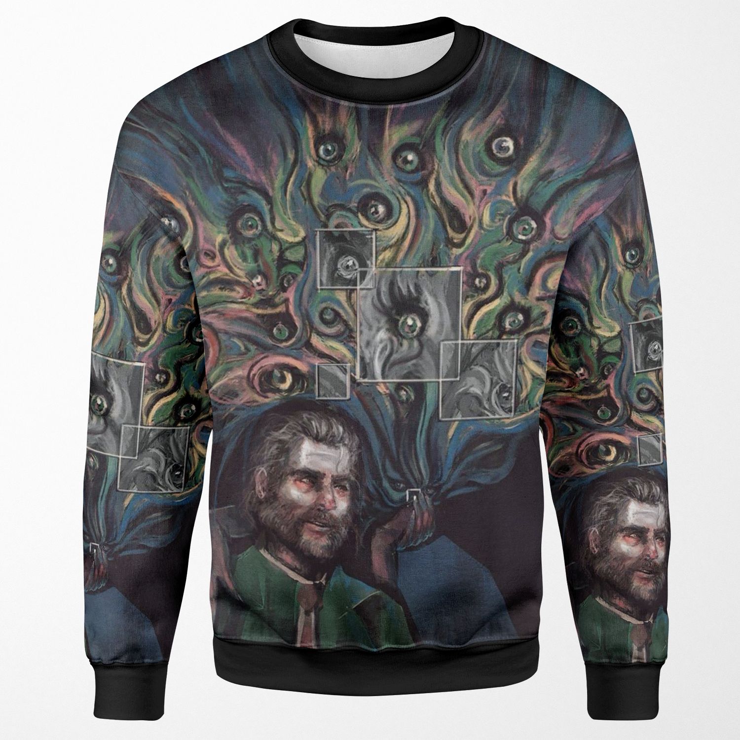 Disco Elysium Artwork All-over-print Unisex Sweatshirt