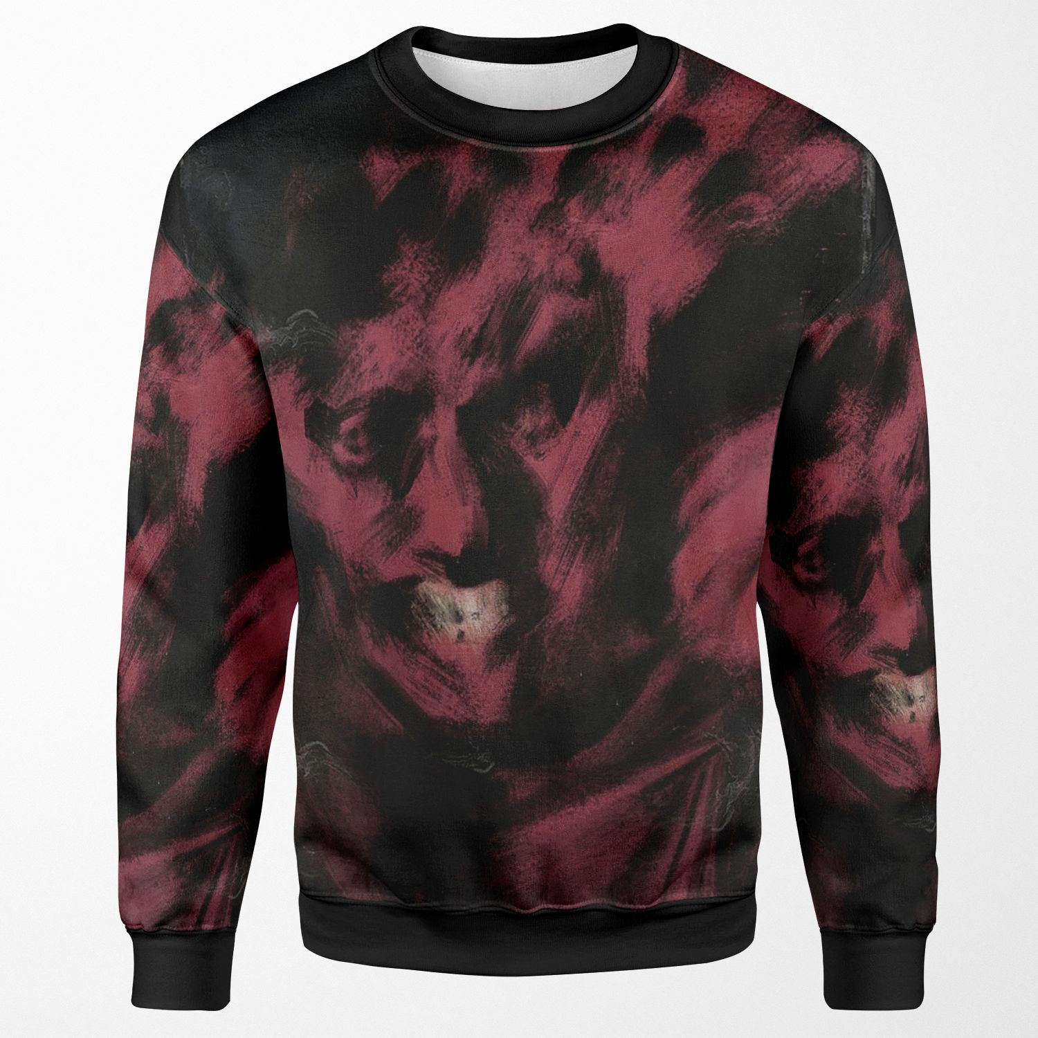 Disco Elysium Half Light Artwork All-over-print Unisex Sweatshirt