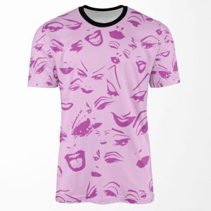 Divine Faces All-over-print T-shirt