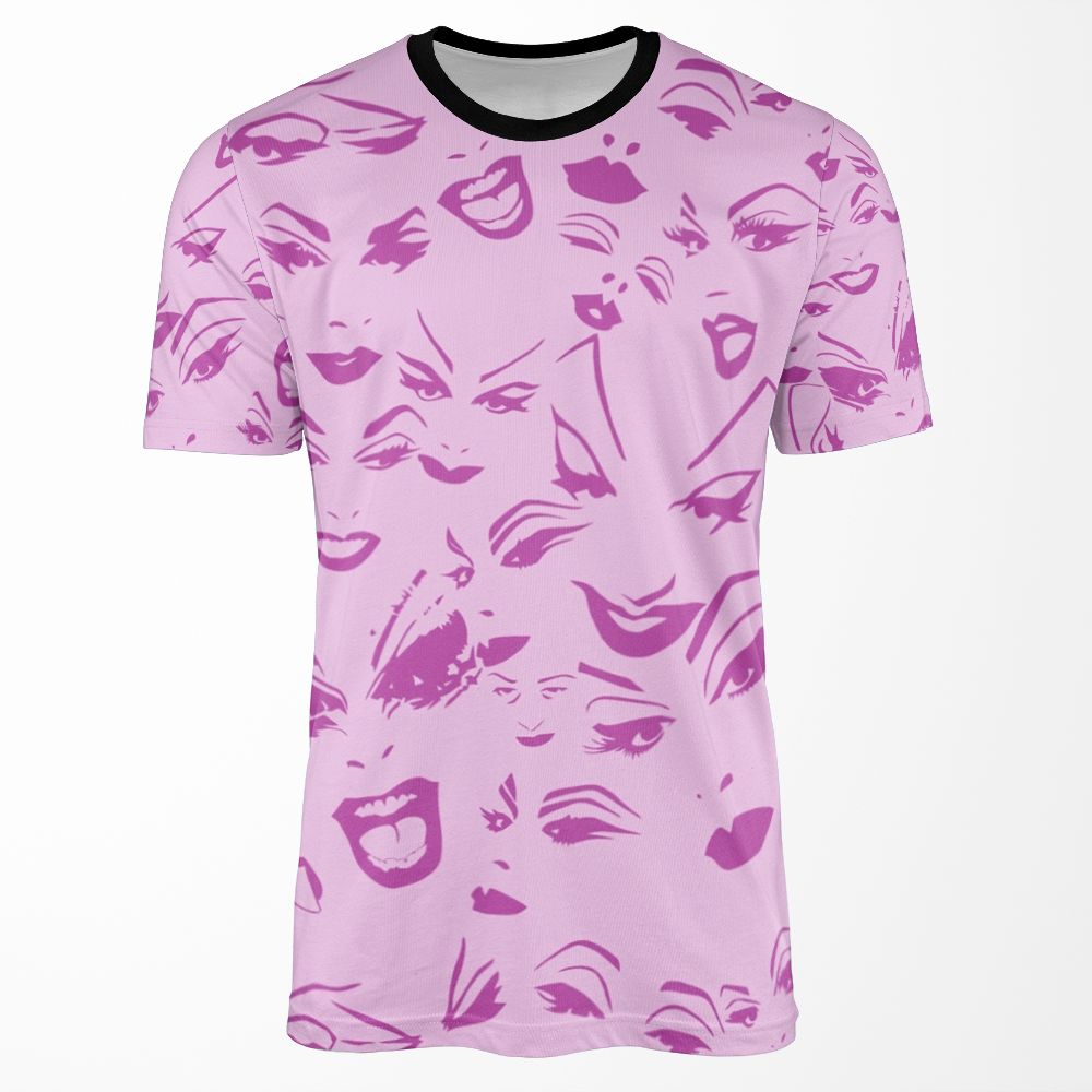 Divine Faces All-over-print T-shirt