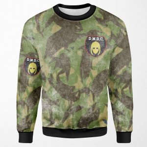 Dmdc Detectorists Badge Distressed All-over-print Unisex Sweatshirt
