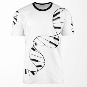 Dna Piano All-over-print T-shirt