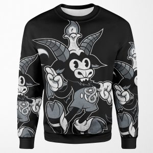 Do Walt Thou Wilt Baphomet Creepy Cute Occult All-over-print Unisex Sweatshirt