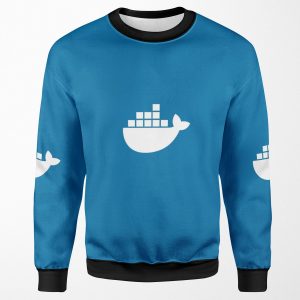 Docker Logo All-over-print Unisex Sweatshirt