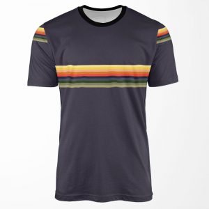 Doctor Number 13 Stripes All-over-print T-shirt