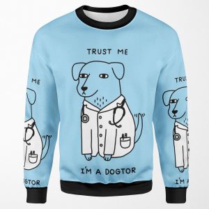 Dogtor All-over-print Unisex Sweatshirt