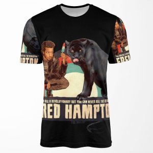 Dollop Fred Hampton All-over-print T-shirt