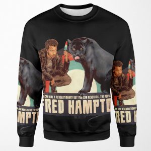 Dollop Fred Hampton All-over-print Unisex Sweatshirt
