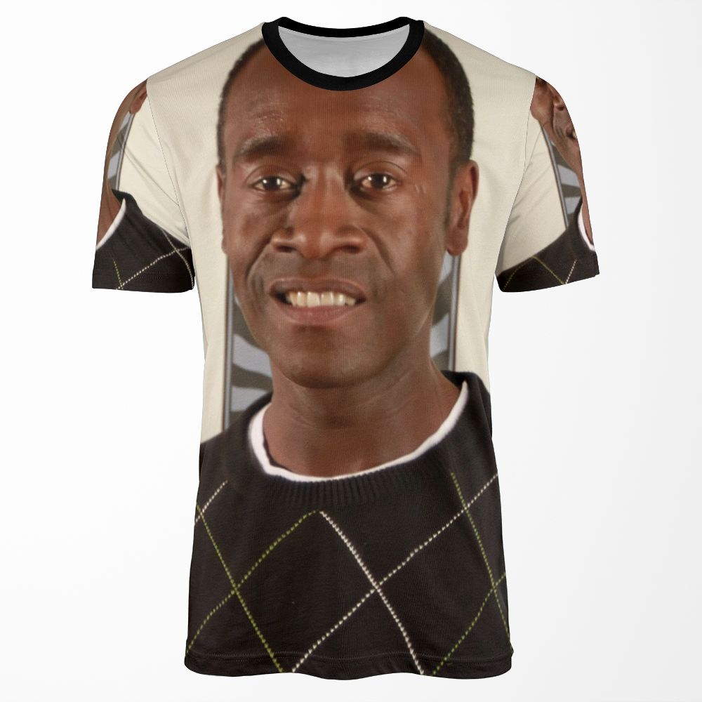 Don Cheadle Agony All-over-print T-shirt