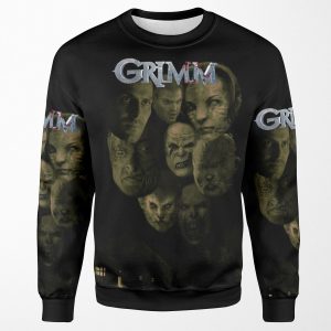 Don T Panic I M A Grimm All-over-print Unisex Sweatshirt