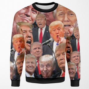 Donald Trump Collage All-over-print Unisex Sweatshirt