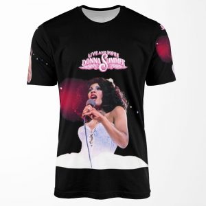 Donna Summer Live And More All-over-print T-shirt