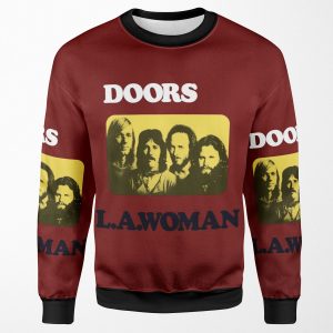 Doors L A Woman Mixed Text All-over-print Unisex Sweatshirt