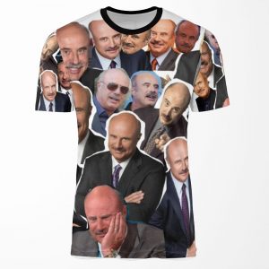 Dr Phil All-over-print T-shirt