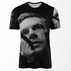 Dr Strlove Black Transparency All-over-print T-shirt
