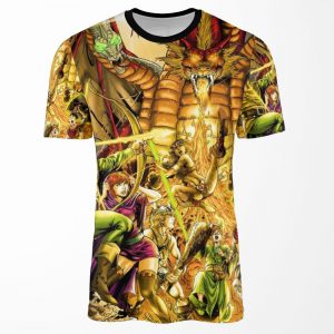 Dragon Attack All-over-print T-shirt