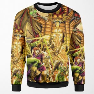 Dragon Attack All-over-print Unisex Sweatshirt