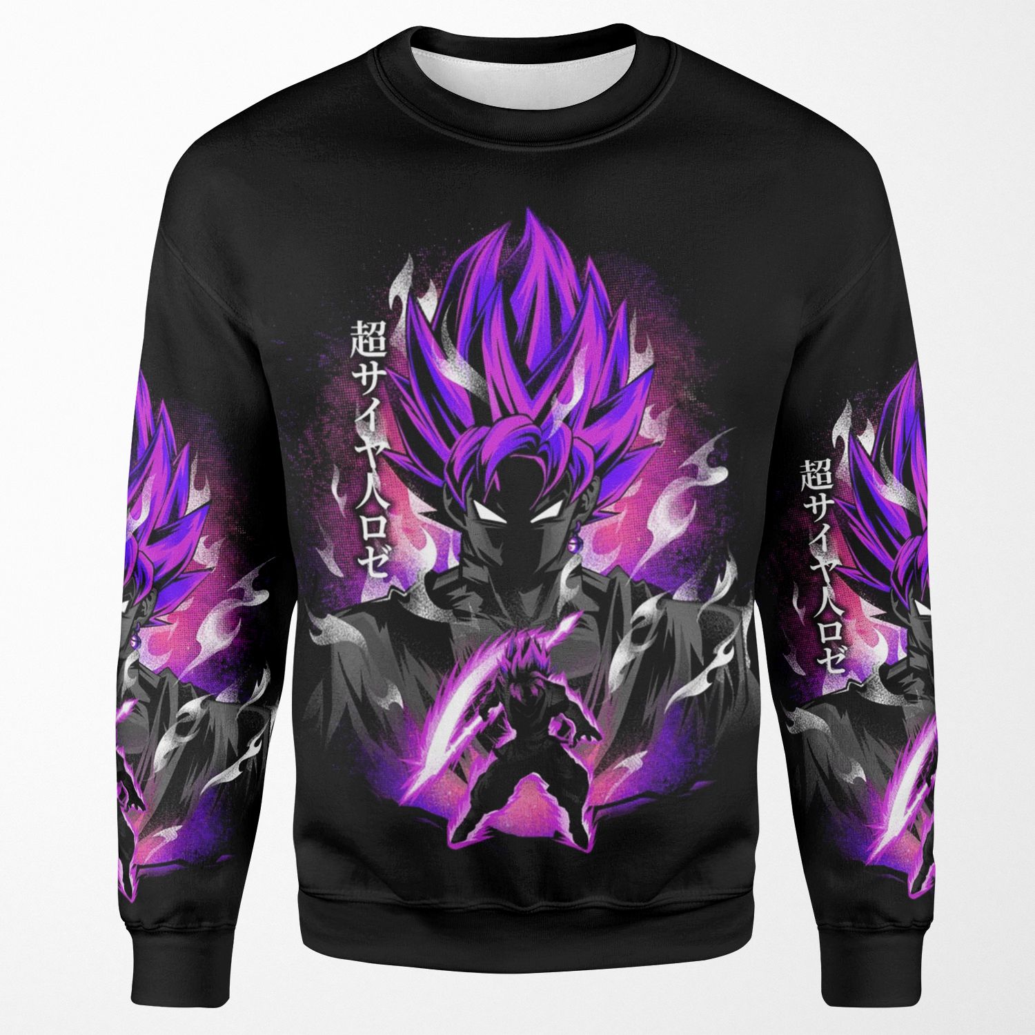 Dragon Ball Z Super Rose Power All-over-print Unisex Sweatshirt