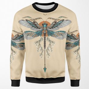 Dragon Fly Tattoo All-over-print Unisex Sweatshirt