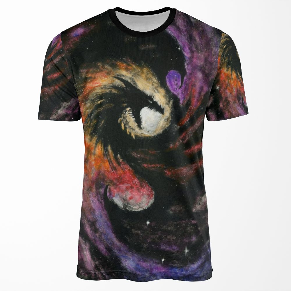 Dragon Galaxy All-over-print T-shirt