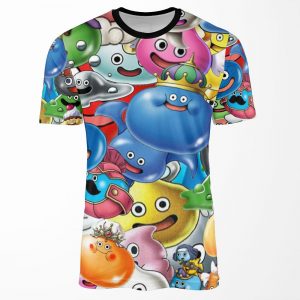 Dragon Quest Slimes All-over-print T-shirt
