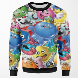 Dragon Quest Slimes All-over-print Unisex Sweatshirt