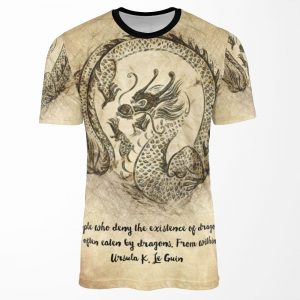 Dragon Quote All-over-print T-shirt