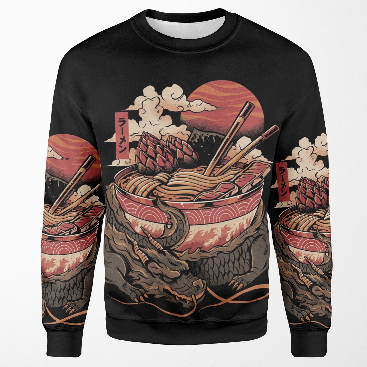 Dragon S Ramen All-over-print Unisex Sweatshirt