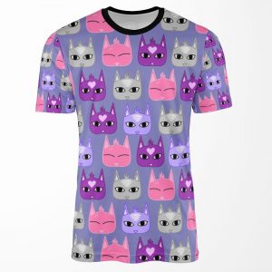 Dream Daddy Dadsona Cats All-over-print T-shirt