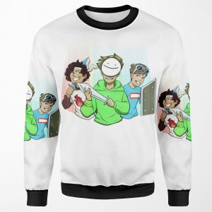 Dream Team Fighting All-over-print Unisex Sweatshirt