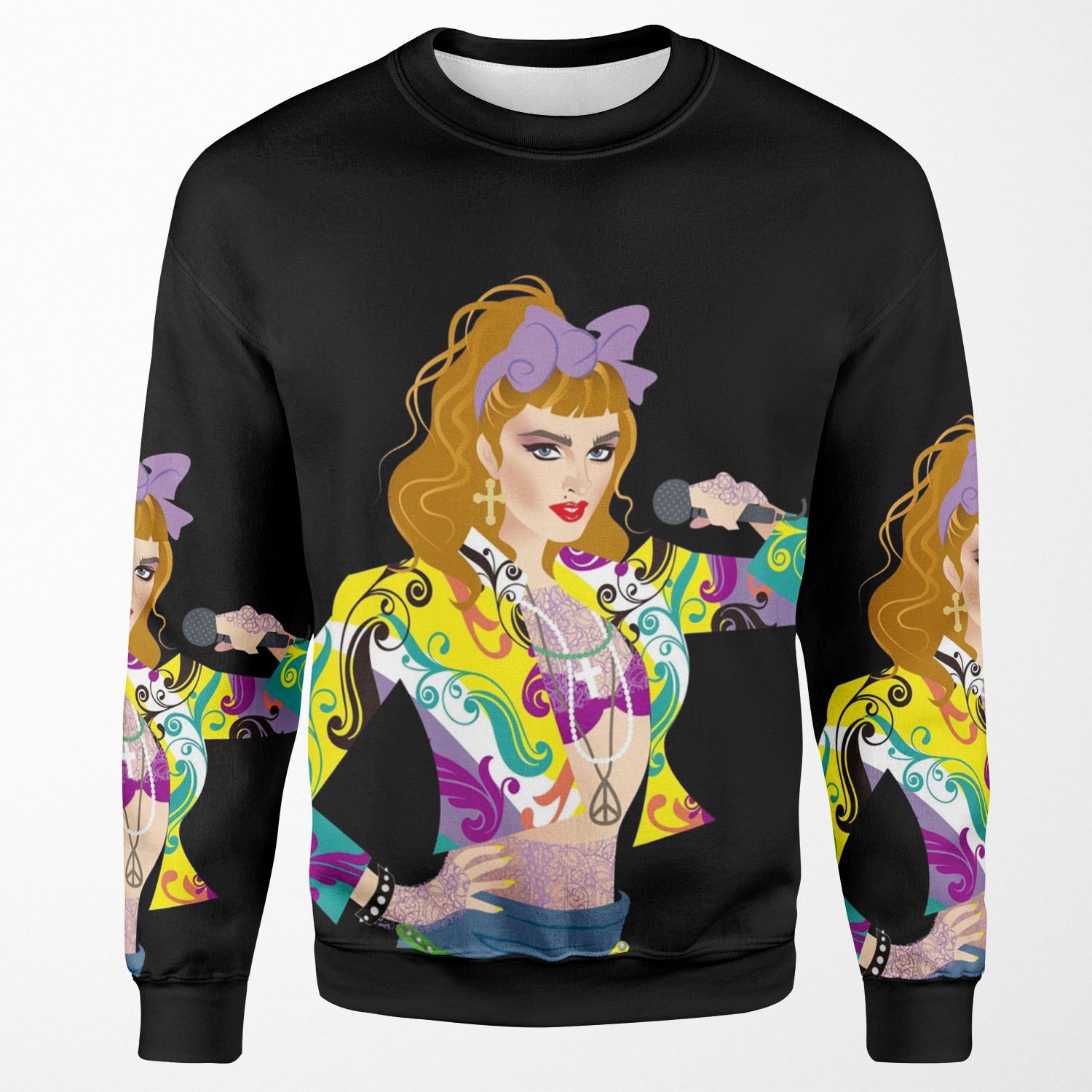 Dress You Up All-over-print Unisex Sweatshirt