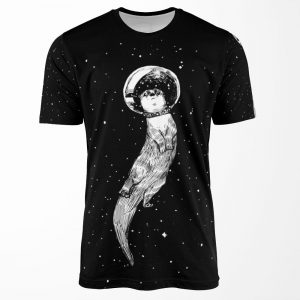 Drifting In Otter Space Best For Color All-over-print T-shirt