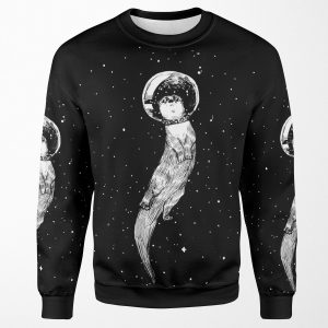 Drifting In Otter Space Best For Color All-over-print Unisex Sweatshirt