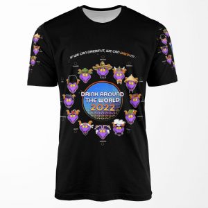 Drink Around The World 2022 All-over-print T-shirt