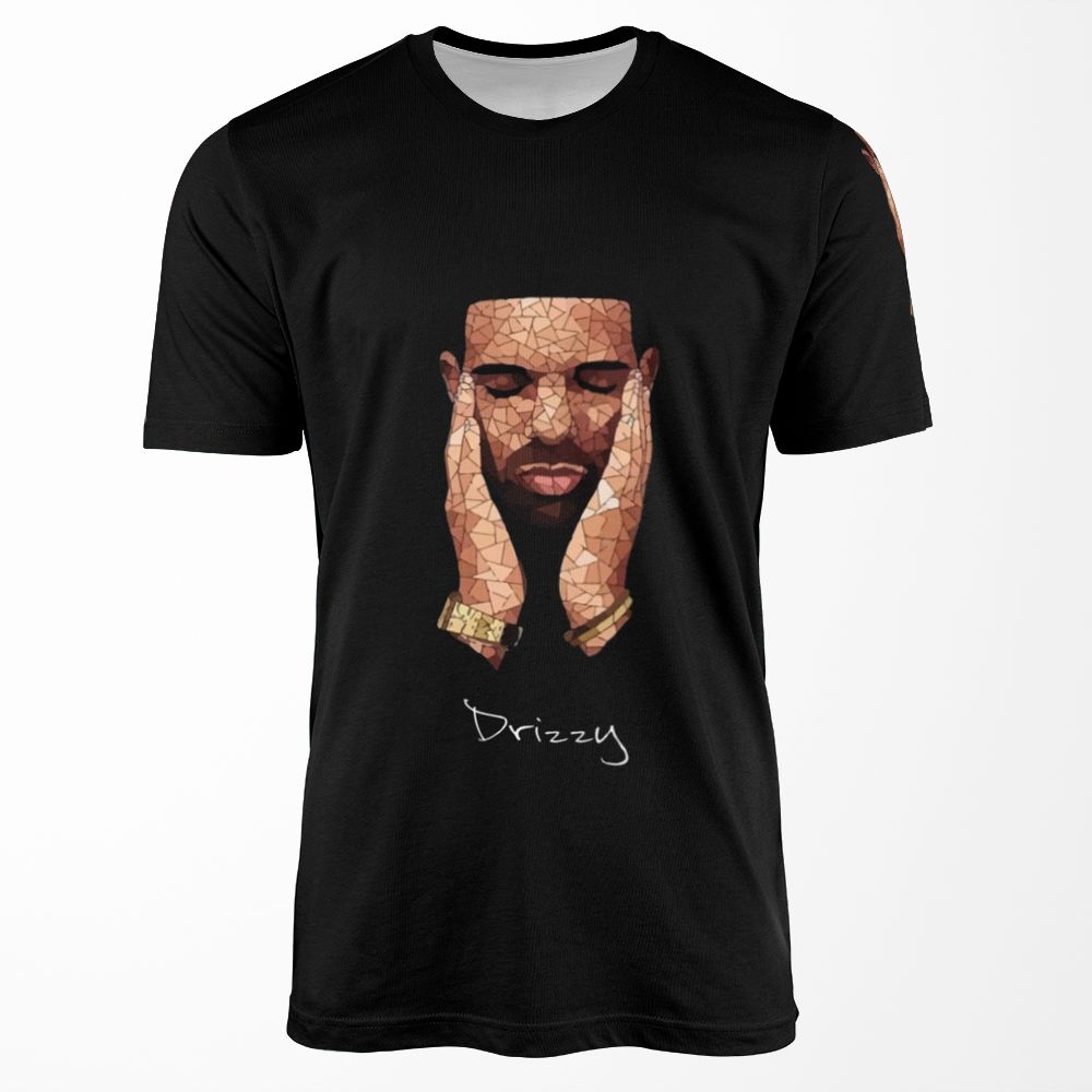 Drke Drizzy Rapper Moasiac All-over-print T-shirt