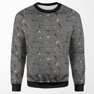 Dromaeosaur Pattern All-over-print Unisex Sweatshirt