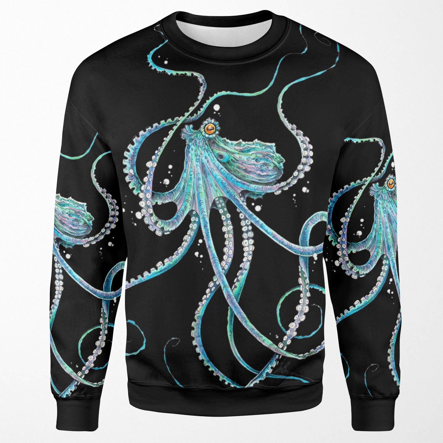 Drunk Octopus All-over-print Unisex Sweatshirt