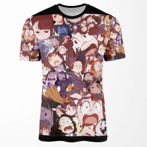Dumb Akko Faces All-over-print T-shirt