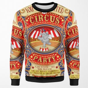 Dumbo Flying Elephant Circus Party All-over-print Unisex Sweatshirt