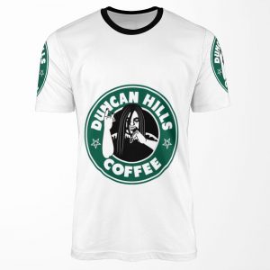 Duncan Hills Coffee All-over-print T-shirt