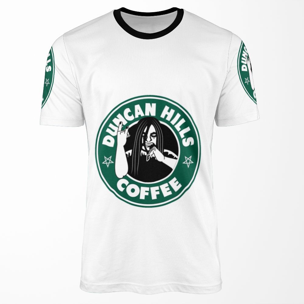 Duncan Hills Coffee All-over-print T-shirt
