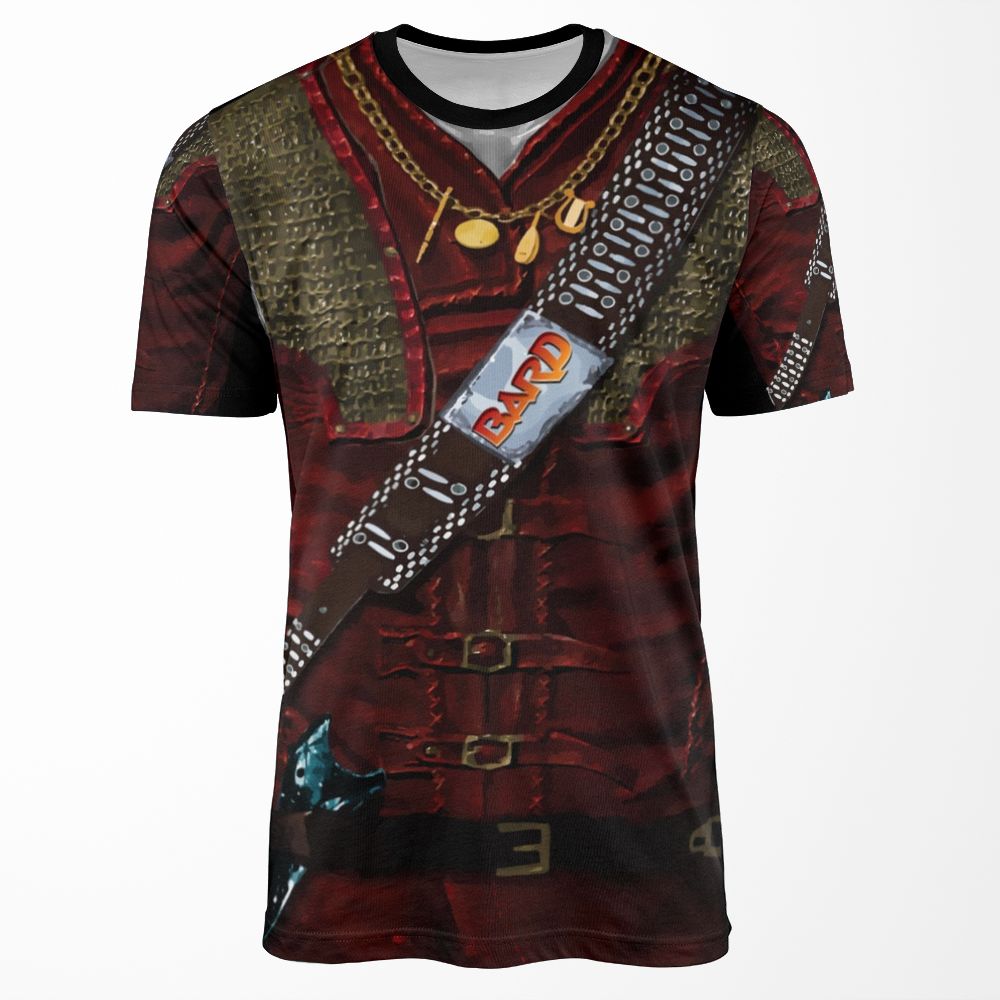 Dungeon Adventurewear Bard All-over-print T-shirt