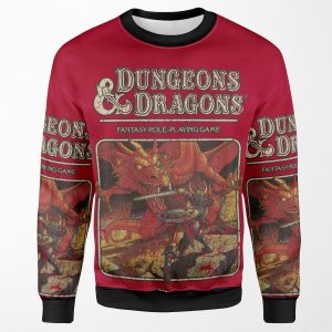 Dungeons And Dragons 1974 All-over-print Unisex Sweatshirt