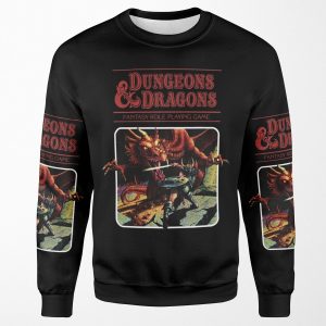 Dungeons And Dragons All-over-print Unisex Sweatshirt